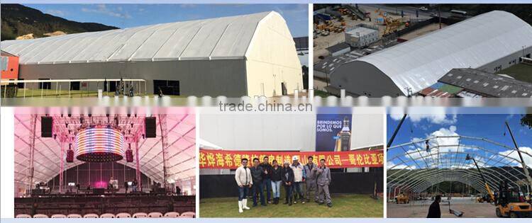 Large arch canopy for concert party