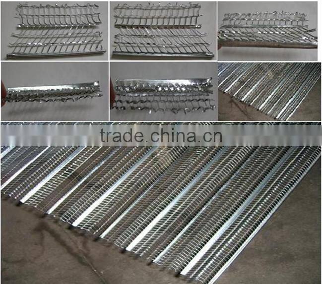 Rib Lath/ formwork mesh /brick mesh/ Corner angle for building,made with galvanized steel plate or 304 stainless steel