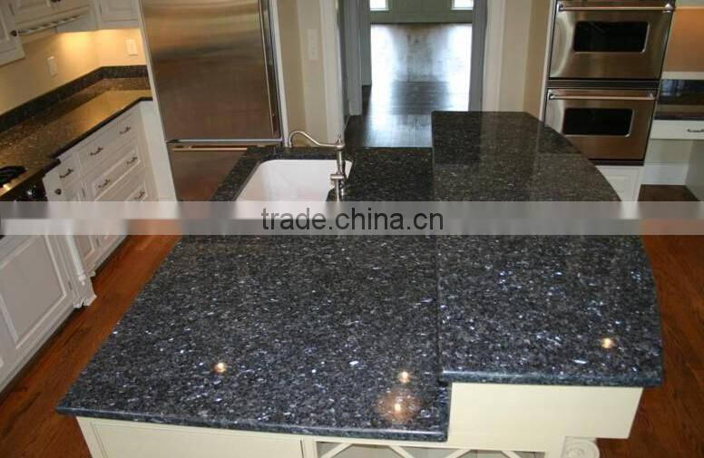 Man made solid black granite countertop,kitchen countertop