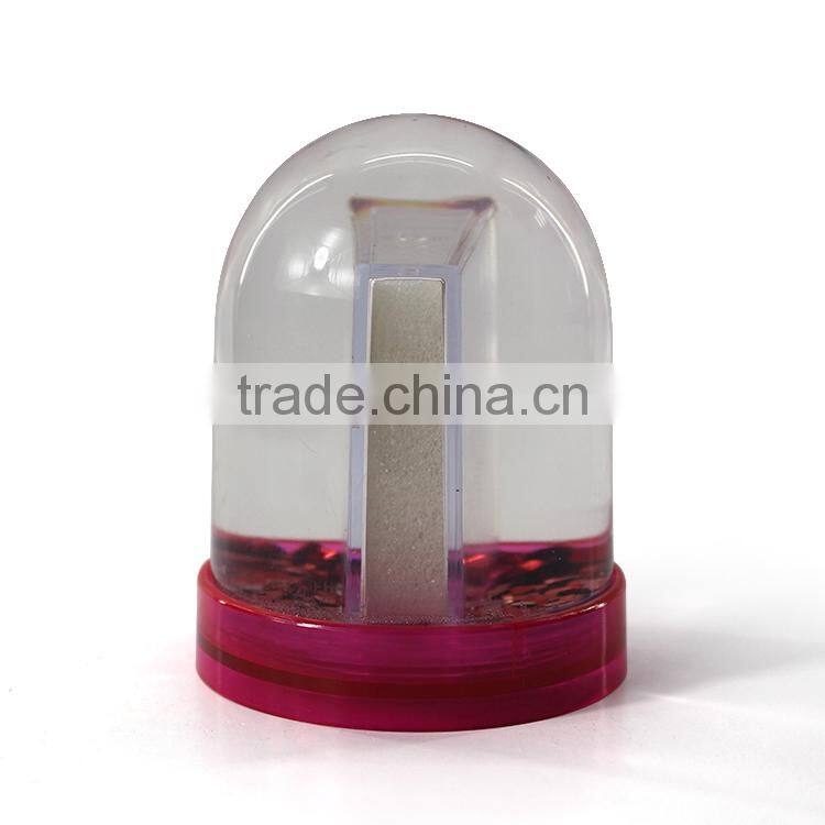 Polyresin Custom Romantic Wedding Picture Insert Snow Globe