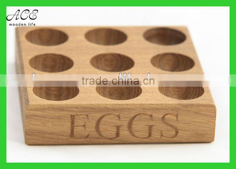wooden egg tray