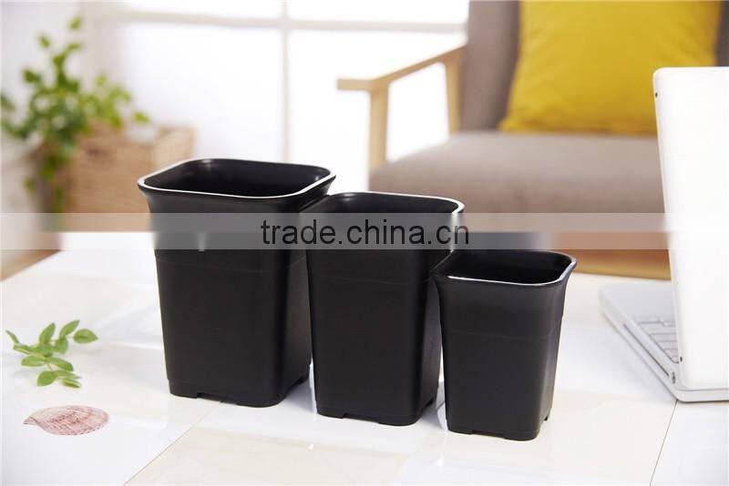 Plastic Tall Fleshiness Square Flower Pot