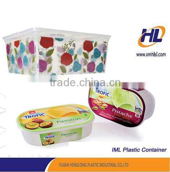 IML Plastic Biscuit Container