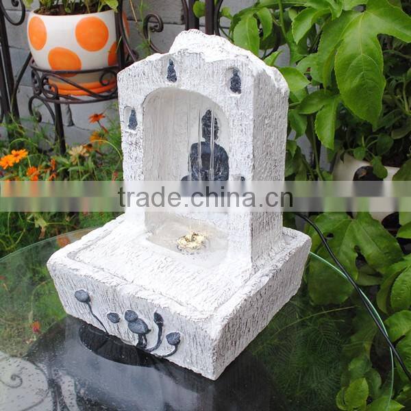 Popular buddha indoor tabletop hindu god water fountain