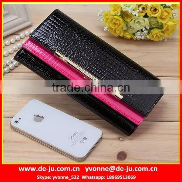 Evening Smart Ladies Contrast Leather Wallet