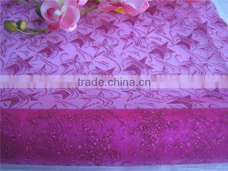 Classic Print Sheer Table Cloth Fabric Roll