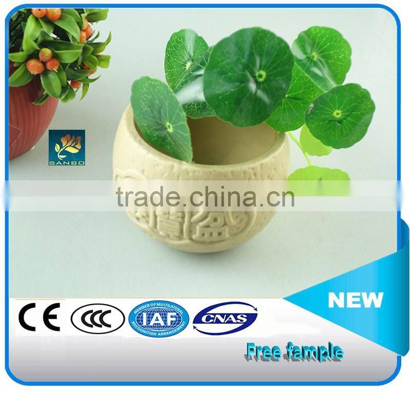 hot sale mini cheap ceramic flower pots wholesale for home decorating