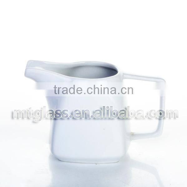 Long mouth white ceramic porcelain tea kettle water kettle electric