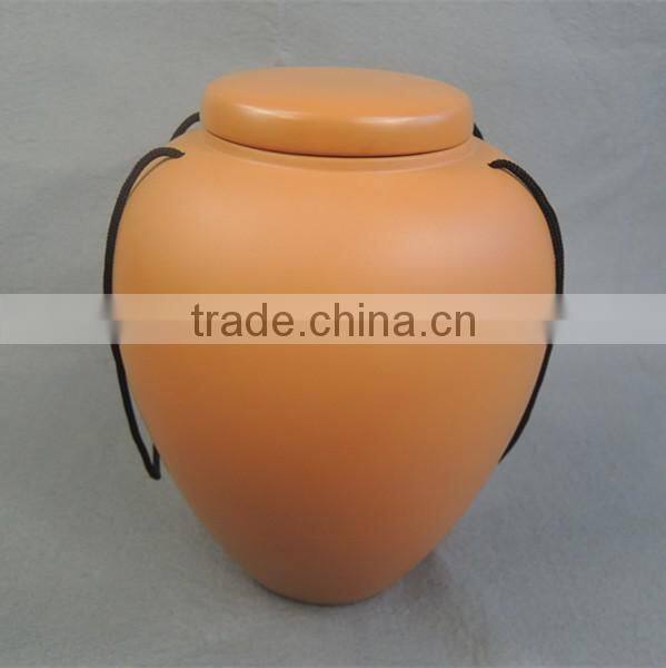 Hot sale traditional blue ceramic wholsale urns for ashes