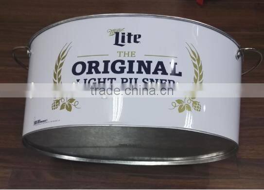 Factory Beer Bucket coolers promotion metal ice bucket