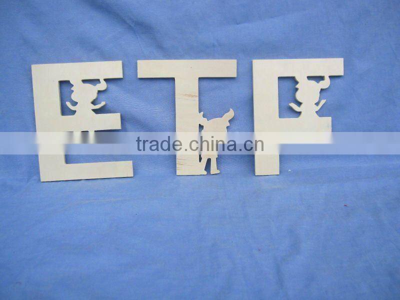 small home decrative wooden letters wholesale