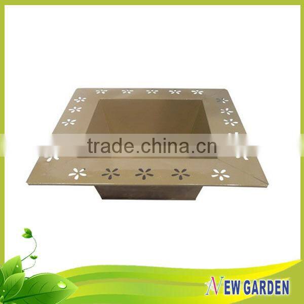 New Arrival Factory Wholesale Unique Shape Slanted Railing Flower Pot