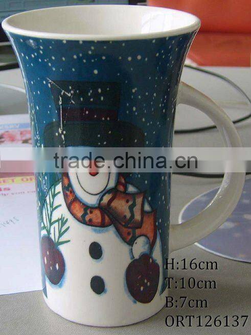 fancy various pattern customed ceramic mug