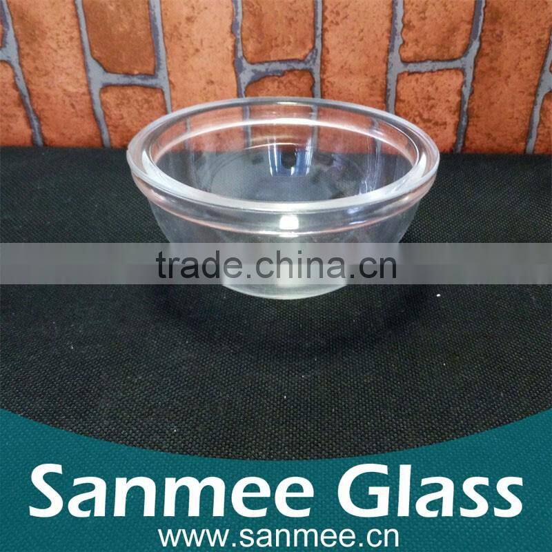 Transparent Glass Lamp Cover Glass Halogen Lamp Cover