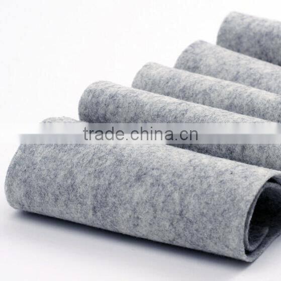 grey wool felt /3mm grey wool felt