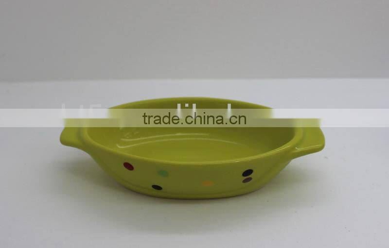 hand painting mini ceramic customized design baker