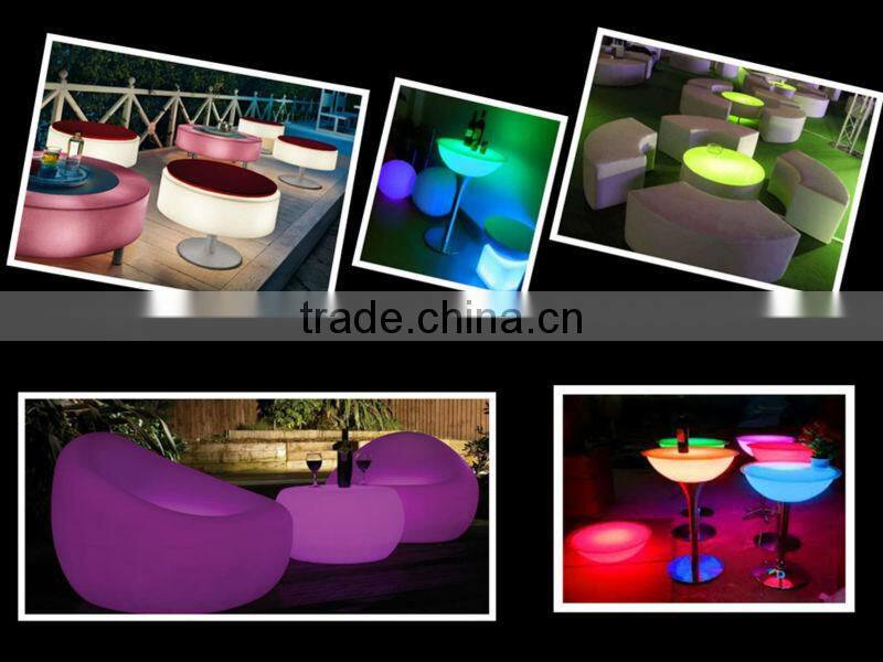 LED Table And Chair Set