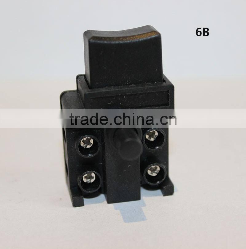 6B electrical switch with lock electric drill switch