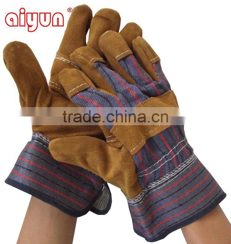 Cow leather gloves Work gloves Cowhide glvoes Working glove cow split