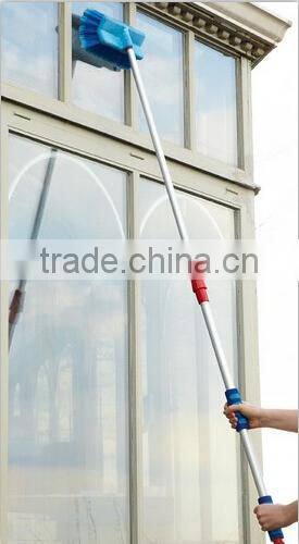 water flow squeegee , long window cleaning , microfiber window brush