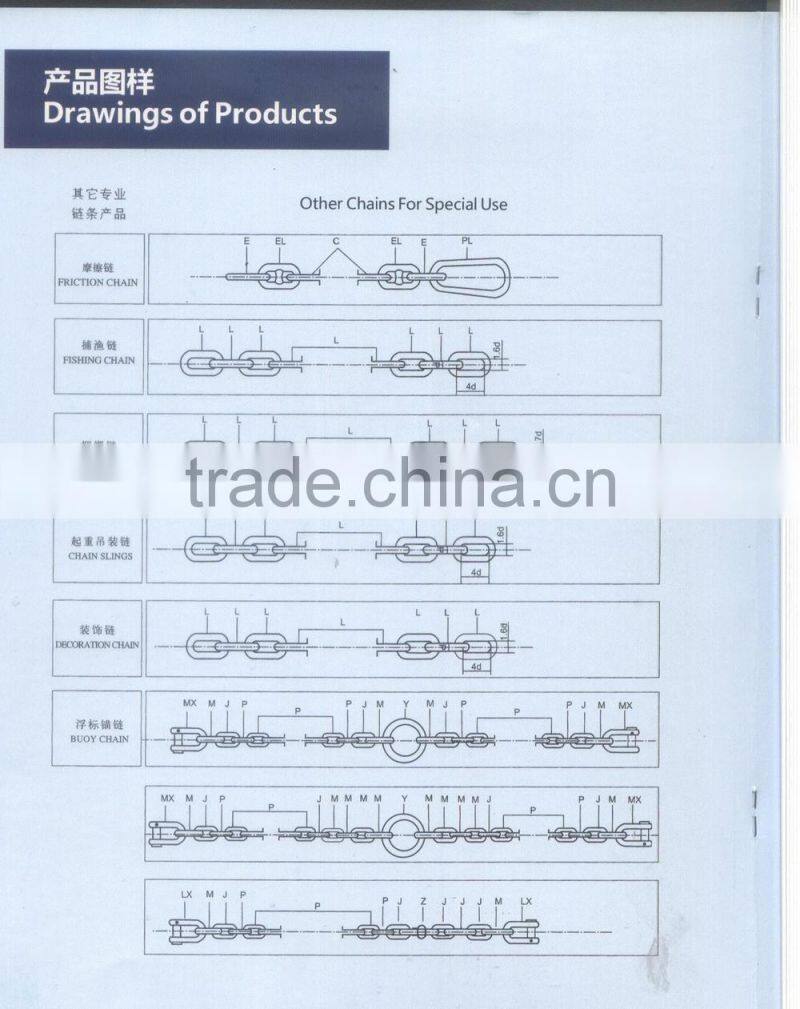 STUD LINK ANCHOR CHAIN