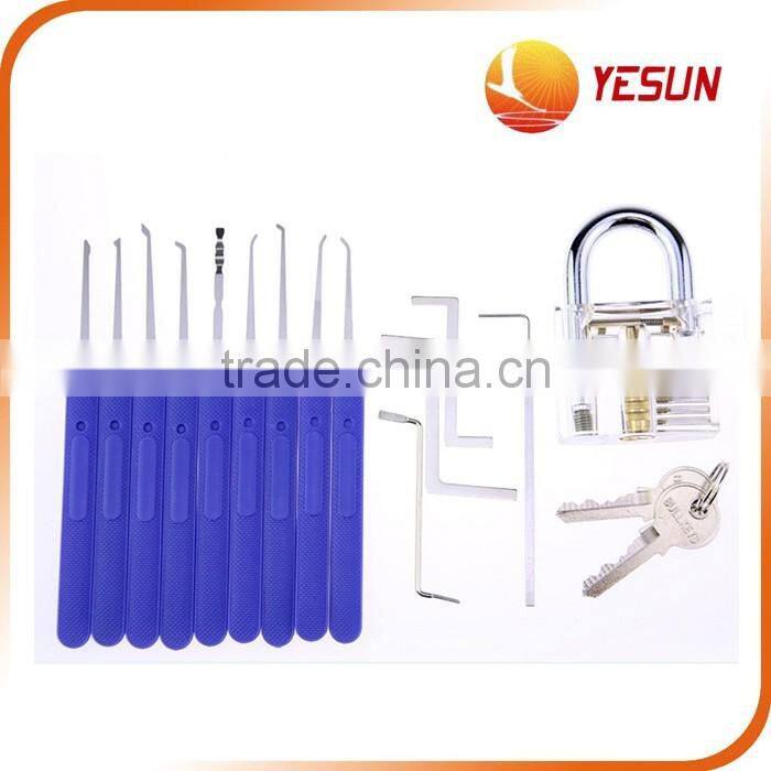 Clear train lock with 2 keys, train padlock