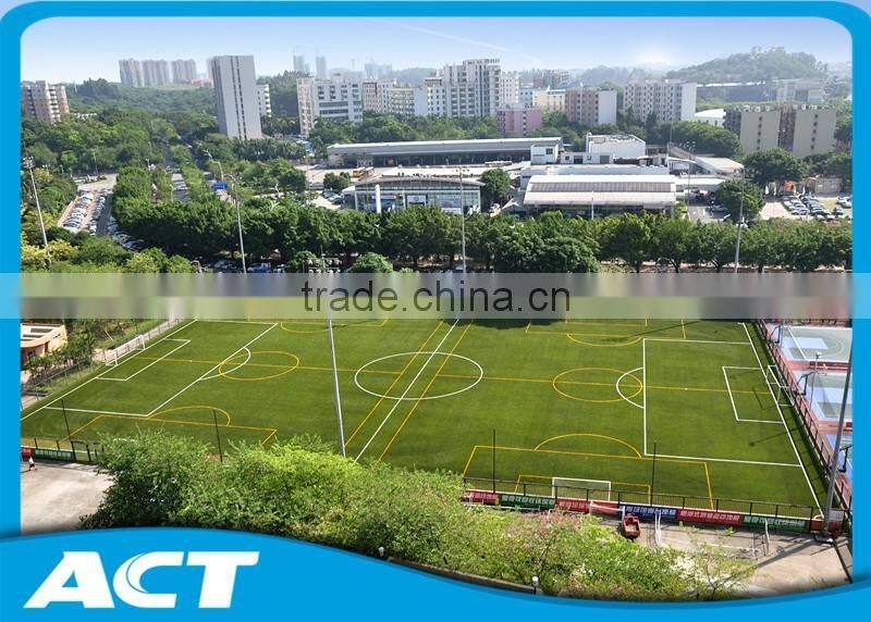 Two tone color Synthetic football grass soccer turf SMD50