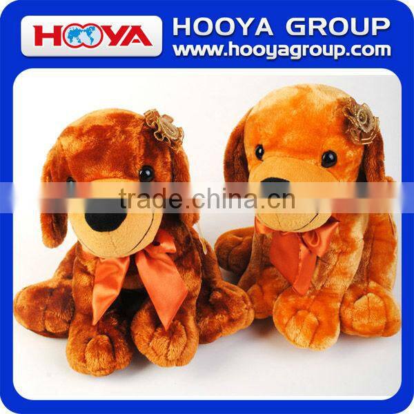 28cm brown plush dog toys wholesale 2013 new