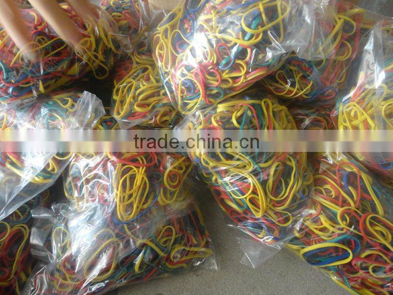 mix color natural rubber bands (32*3mm)
