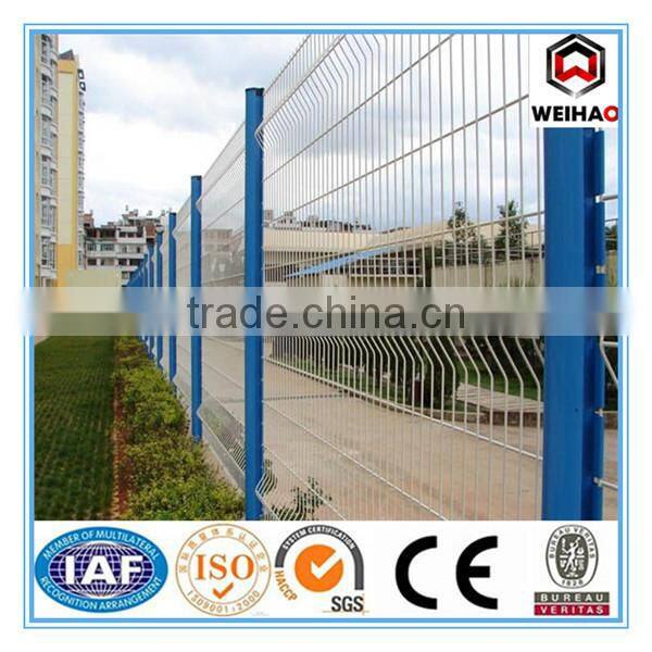 Good quality coated border green garden wire mesh fence