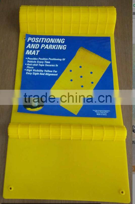 PP+TPR positioning and parking mat