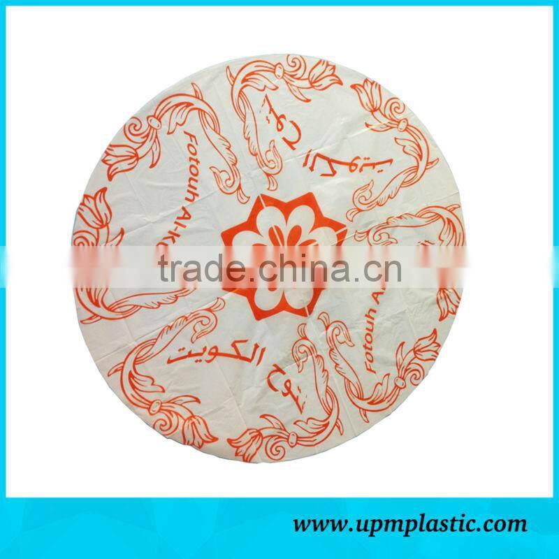 One time use disposable degradable LDPE plastic table cloth