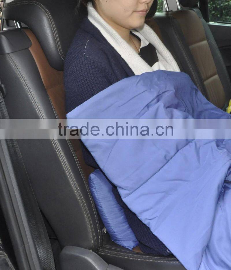 Good Quality Multi Functional Bag Model Car Travel Blanket Pillow with Pillow Inside