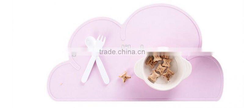 Non-slip Diner Portable Placemat Silicone Baby Eating Mat