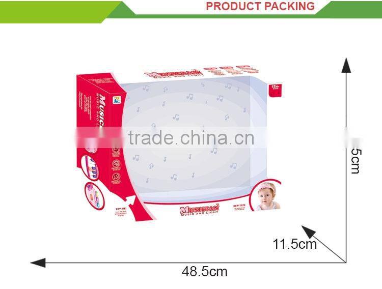 New plastic musical instrument toys for blind kids