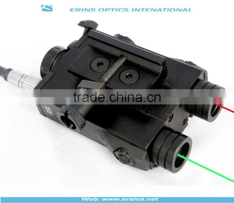 New Military standard Dual Red laser scope and Green laser sight combo