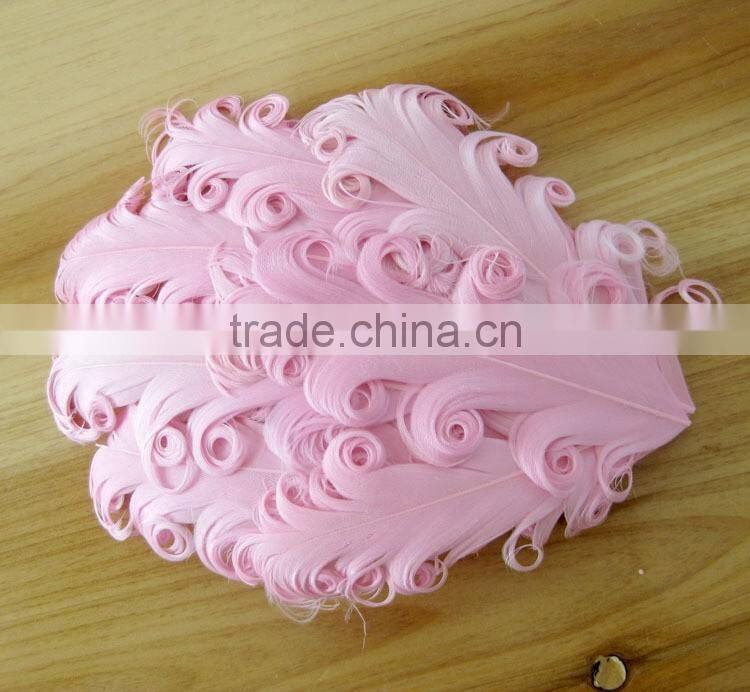 curly feather headband for kids hair accessories