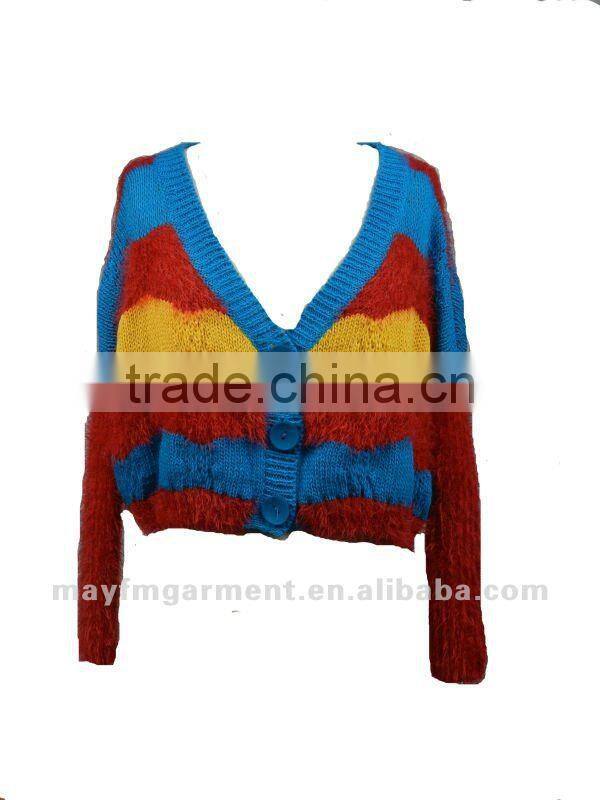 High quality colorful cat sweaters for women