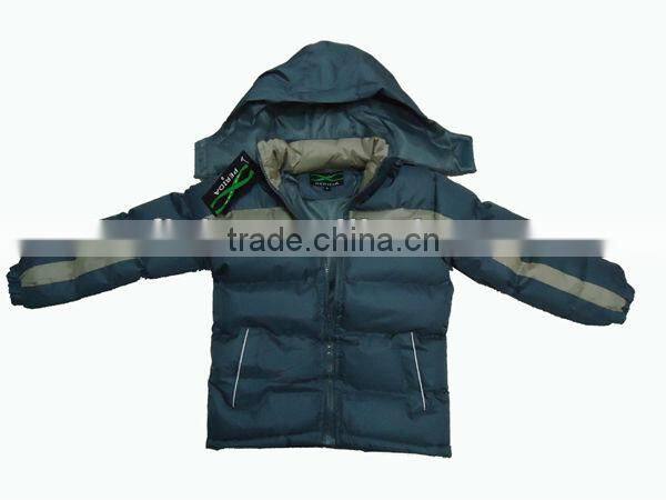 332 boys padding cotton jackets stock lot garments