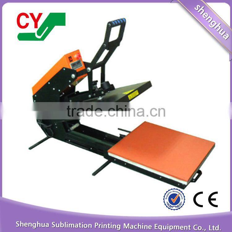 Cheap smoothly magnetic auto open sublimation heat press transfer machine