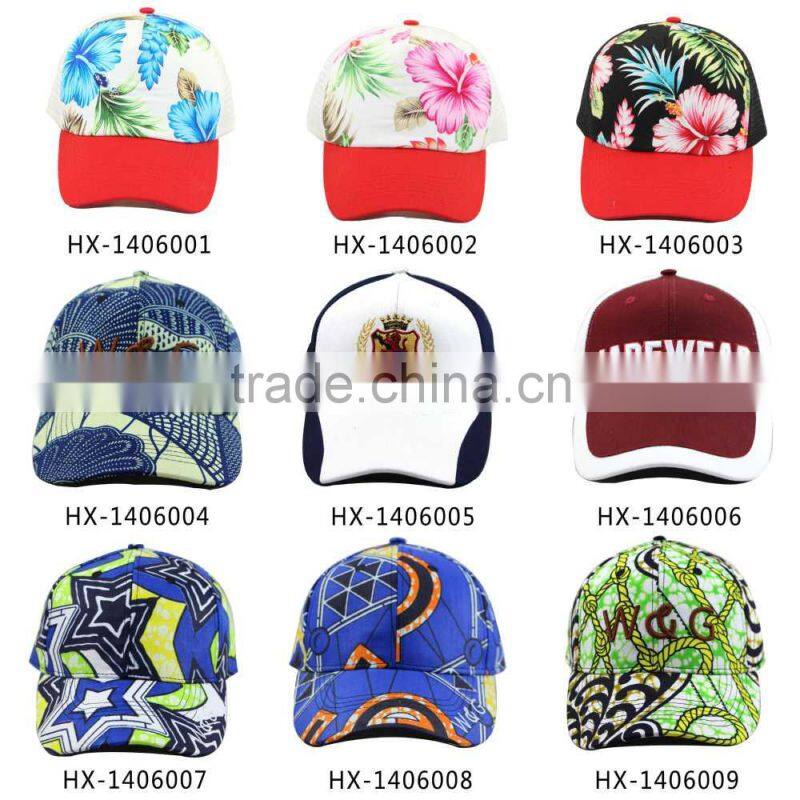 Promotional green cotton 5 panel custom cap baseball