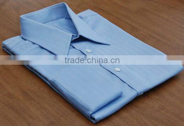 Luxury Classic Blue MAN Shirts High end Quality Wrinkle Free Man Shirts