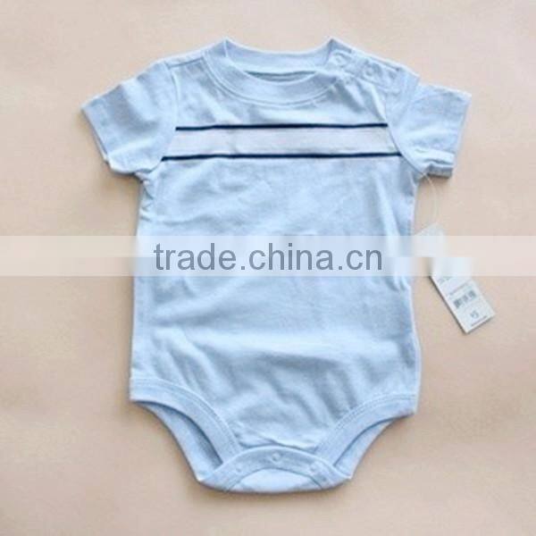 100 % Cotton Solid Color Baby Ropmer 1 year old baby clothes Bodysuit