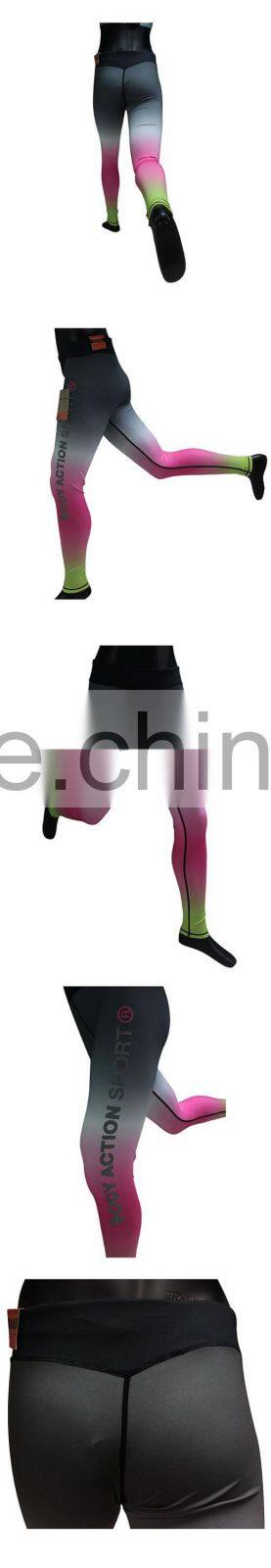 Wholesale Sportswear Custom Printed Tights Woman Leggings Manufacturer