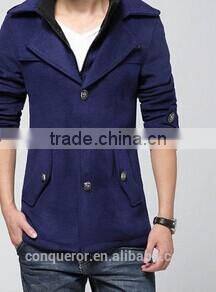 trendy men winter wool coat BCT043