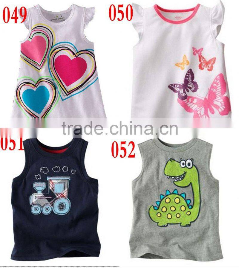 boys short sleeve cotton t-shirts kids summer tops