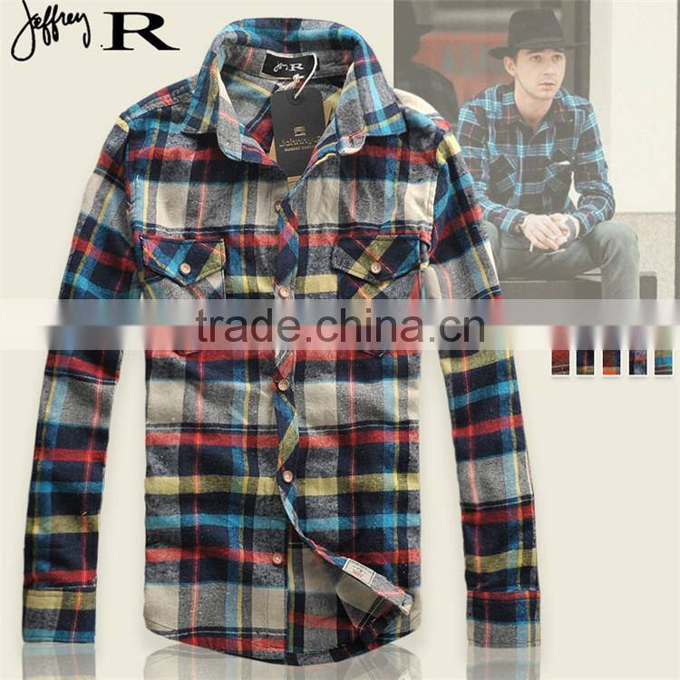 2015 custom men button down striped casual dress shirt linen fabric for shirt