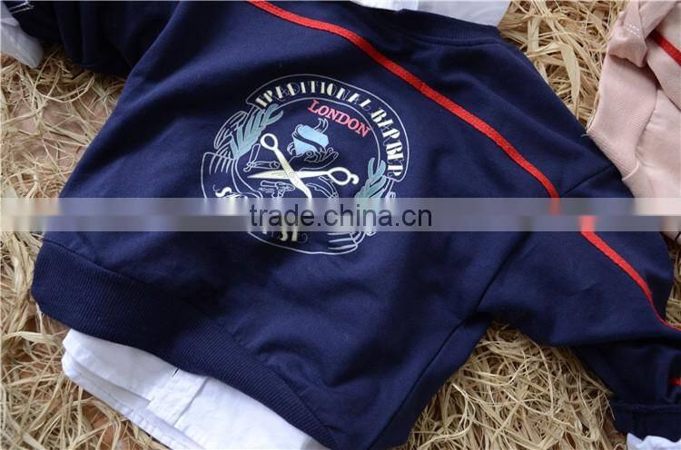 S16453A 2017 spring hot boys cotton printed hoodies children hoodies