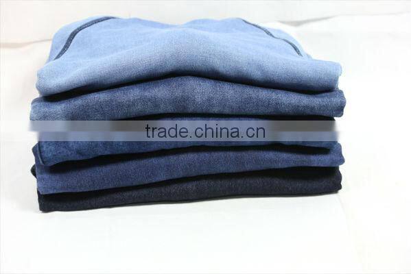 high quality wholesale boys light blue spring jeans hoody