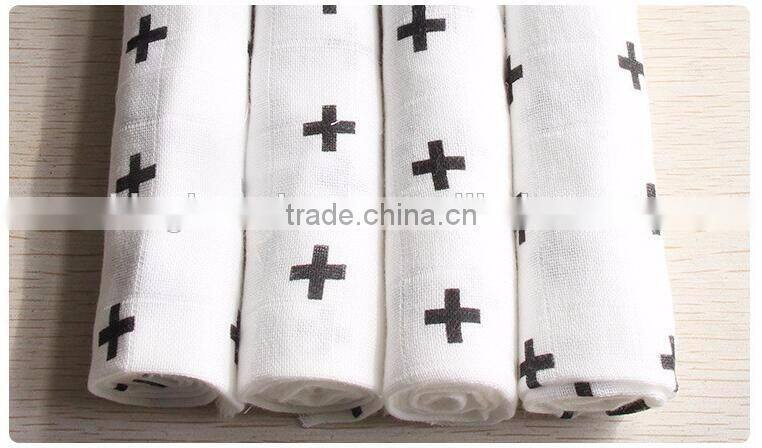 wholesale baby cotton muslin swaddle blankets
